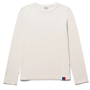 KULE The Modern Long Cream Tee